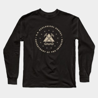 USGS Geological Survey Seal by © Buck Tee Originals Long Sleeve T-Shirt